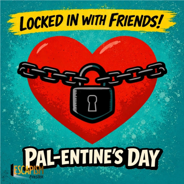 Single and Ready to Mingle... with Puzzles! Our Anti-Valentine's Day Plan at Escapism Chester  &nbsp;